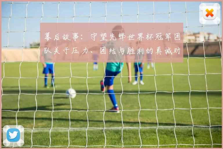 幕后故事：守望先锋世界杯冠军团队关于压力、团结与胜利的真诚对话