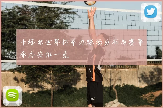 卡塔尔世界杯举办球场分布与赛事承办安排一览